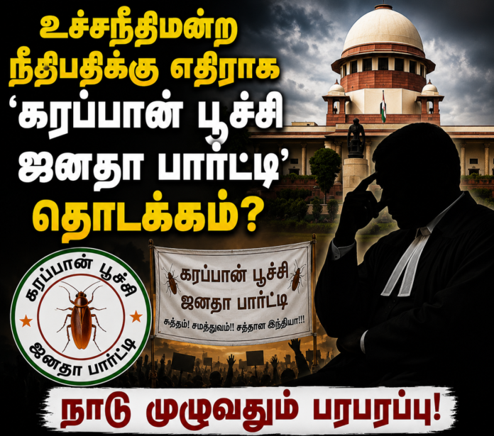 கரப்பான் பூச்சி ஜனதா பார்ட்டி சர்ச்சை