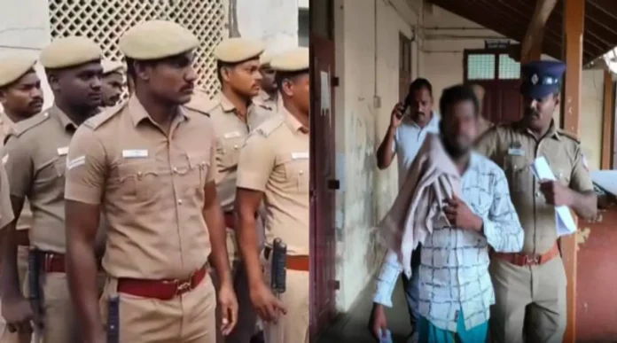 கோவை சிறுமி கொலை வழக்கு கைதான இருவர்